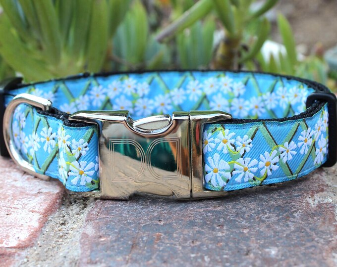 Daisy Dog Collars and Leashes Etsy