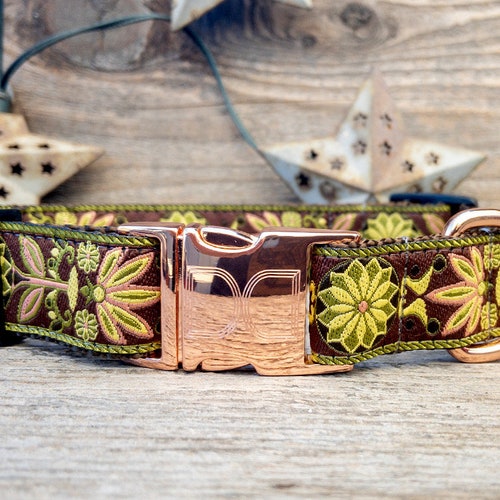 Mandala Star Parisian Deco Dog Collars and Leashes Etsy