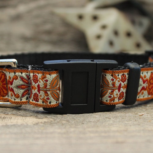 Venice Ivory Cat Safety Collar Etsy