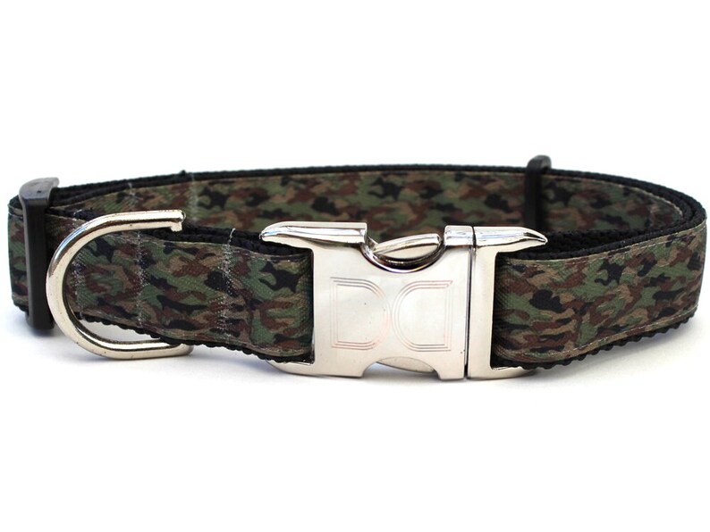 Camo K9 Dog Collars and Leashes Etsy