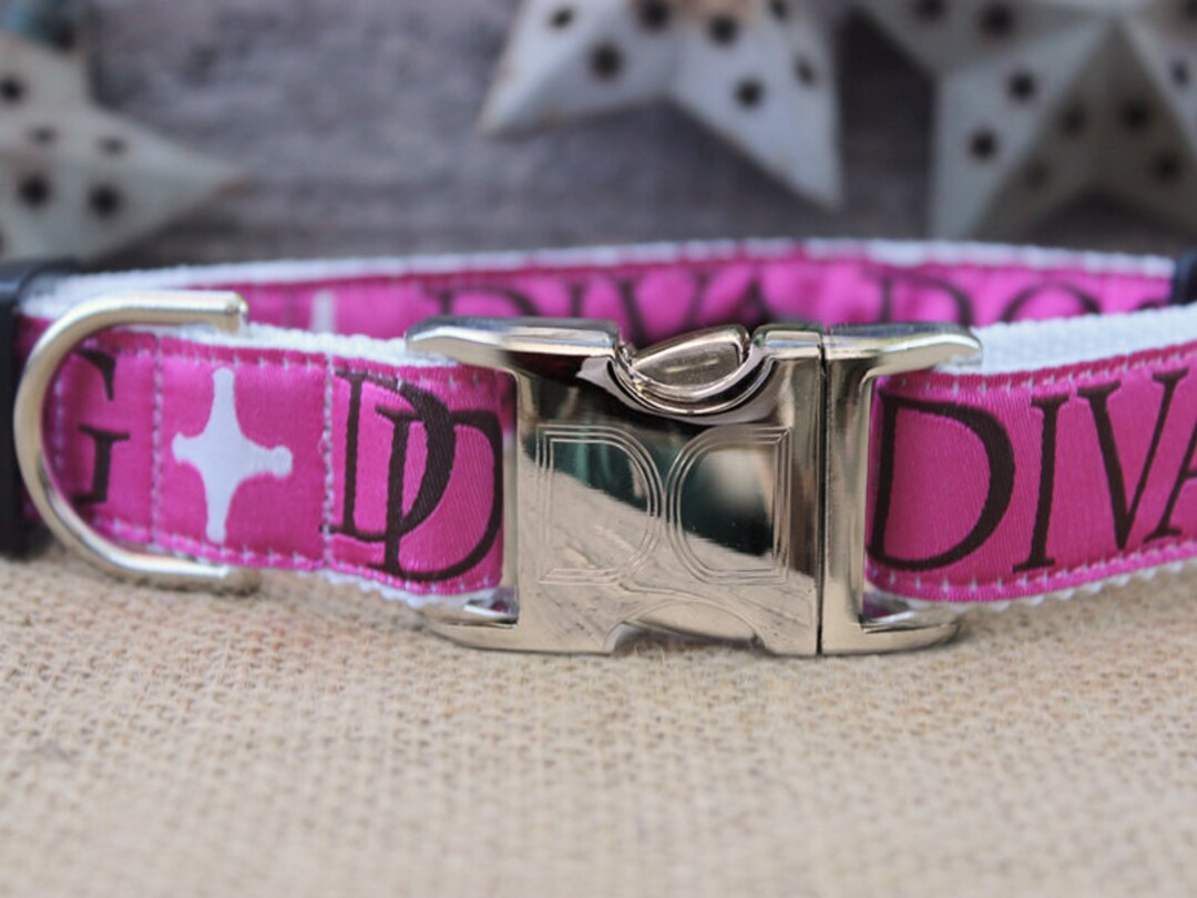 Monogram Dog Collars and Leashes Etsy