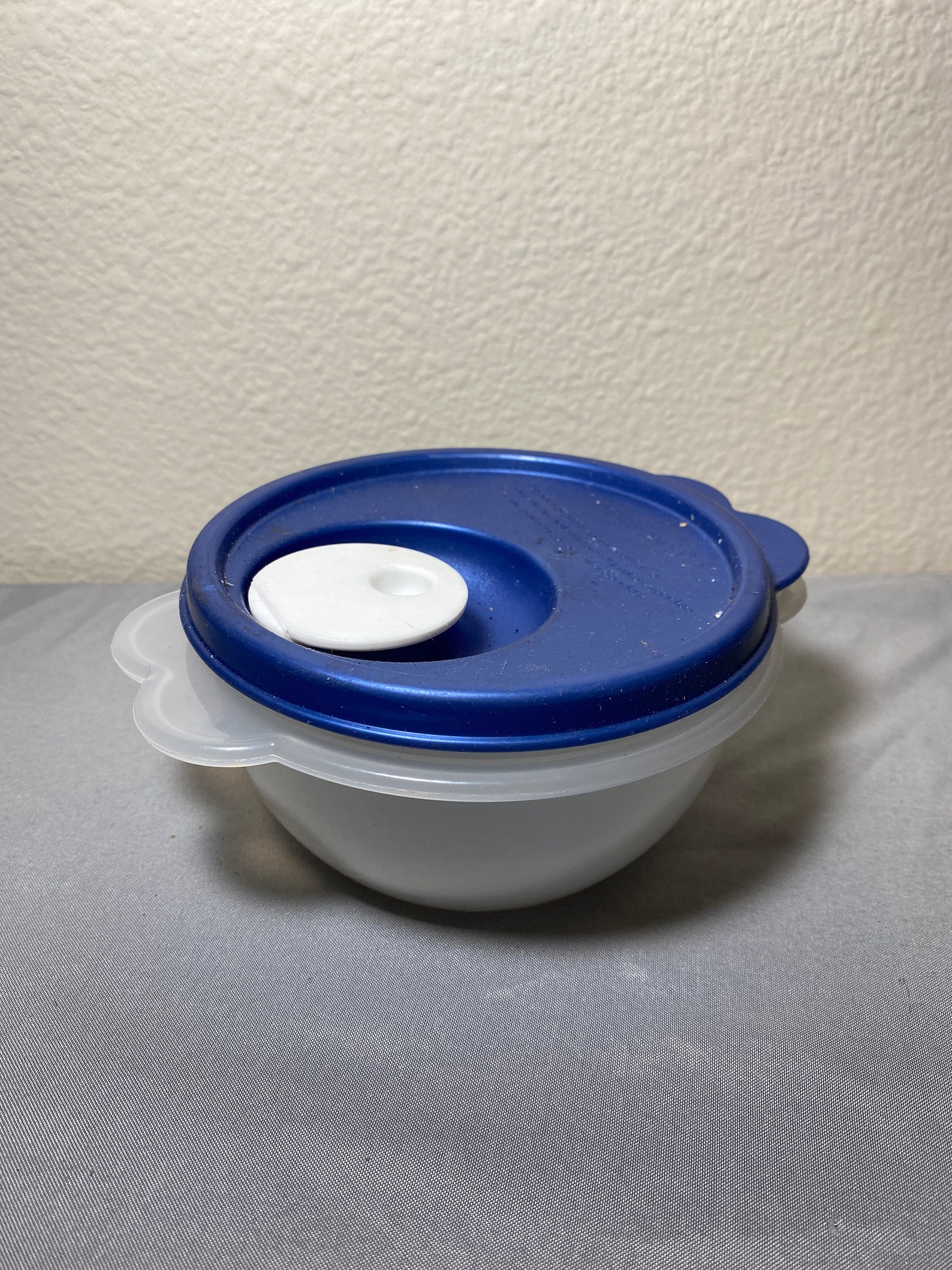 Vintage Tupperware 16oz Crystal Wave Microwave Safe Bowl avec Etsy France