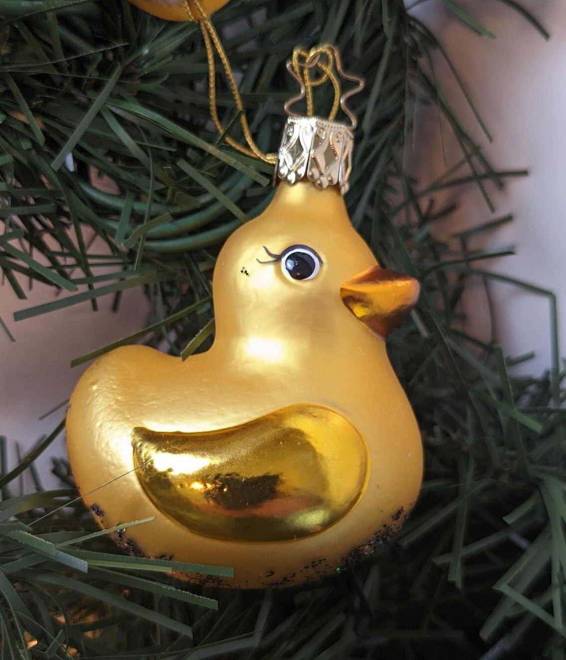kampagne Fritagelse Kommuner Rubber Duck Christmas Ornament Inge-glas Made in Germany - Etsy Hong Kong