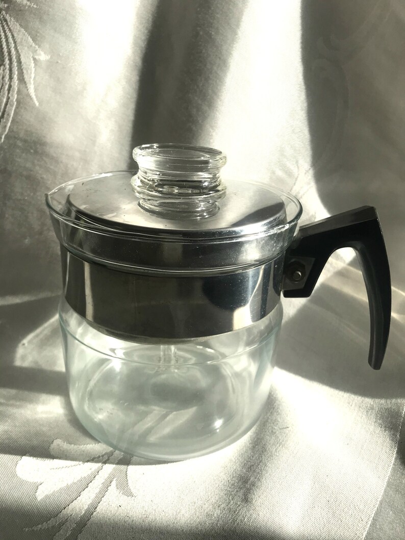 Vintage Pyrex Coffee Stove Top Coffee 