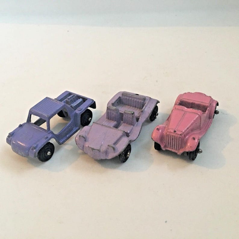 Die Cast Cars TootieToy Lot of 6 Metal Trucks Tonka Tow Truck Baja