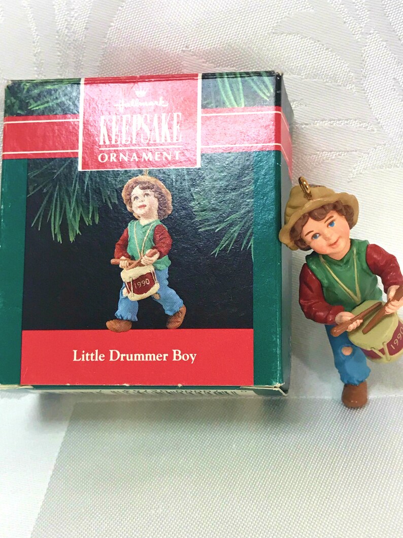 little drummer boy ornament hallmark