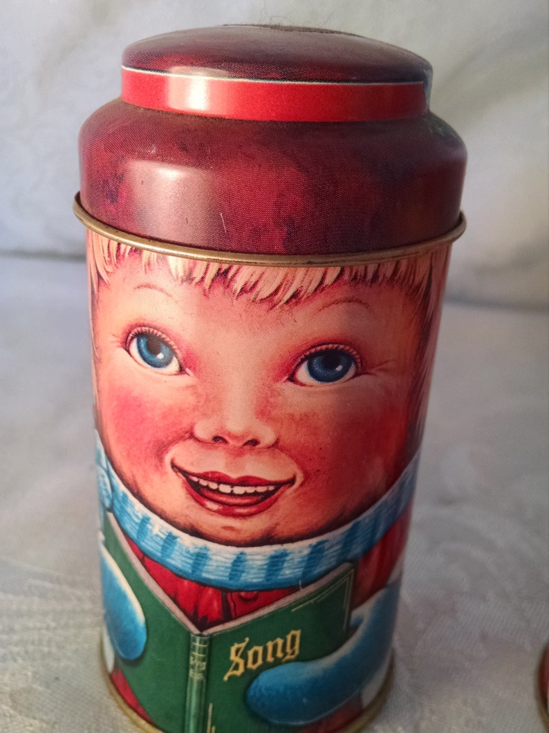 Vintage Cap This Tins Vintage Tins Cap This Tins Christmas Etsy