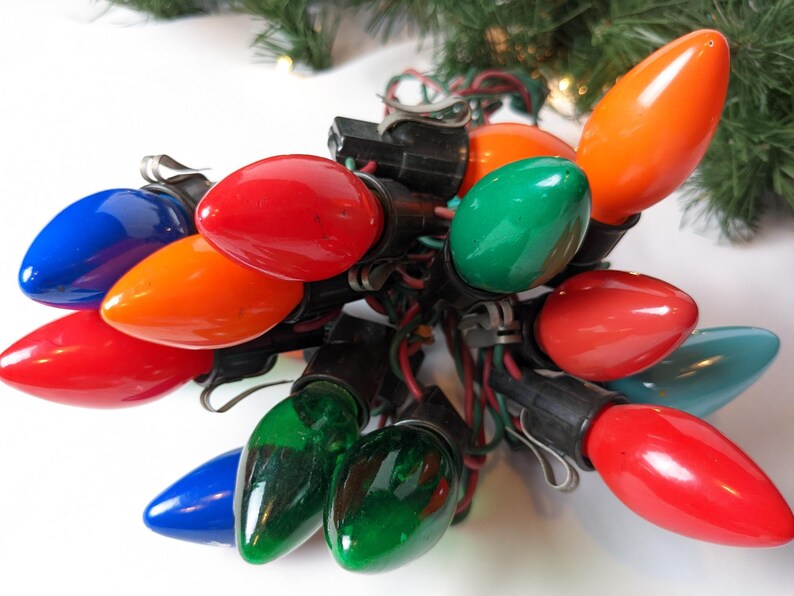 Vintage Christmas Light Stand Christmas Light Strand Etsy