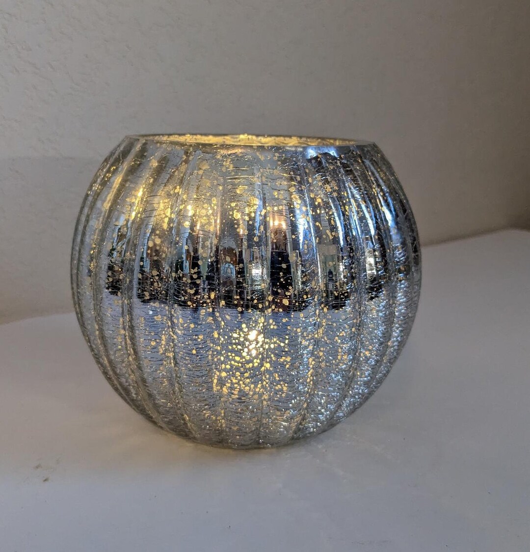 Hurricane Candle Holder Vintage Silver Hurricane Candle Etsy