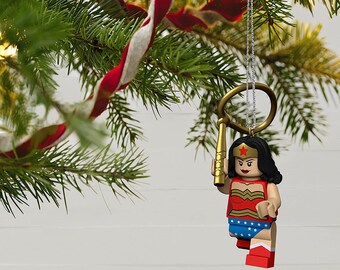 2020 WW84 New Wonder Woman Christmas Tree Ornament 3” DC Comics 2020 WW84 New Wonder Woman Christmas Tree Ornament 3” DC Comics