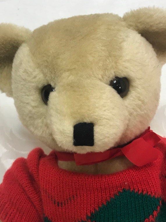 wool teddy bear