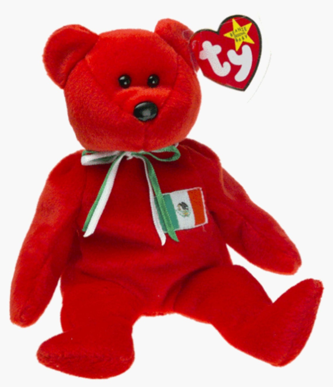Ty Beanie Baby Osito Bear Mexican Bear USA Exclusive Etsy