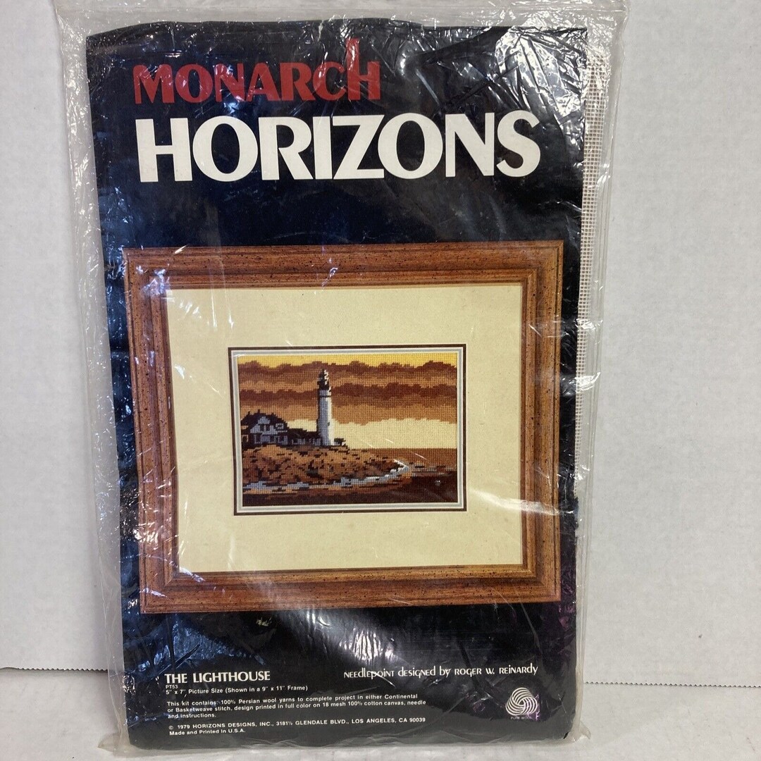 Kit Couture Vintage Monarch Horizons 'Winter Aquarelle' Trapunto - Roger Reinardy 1981