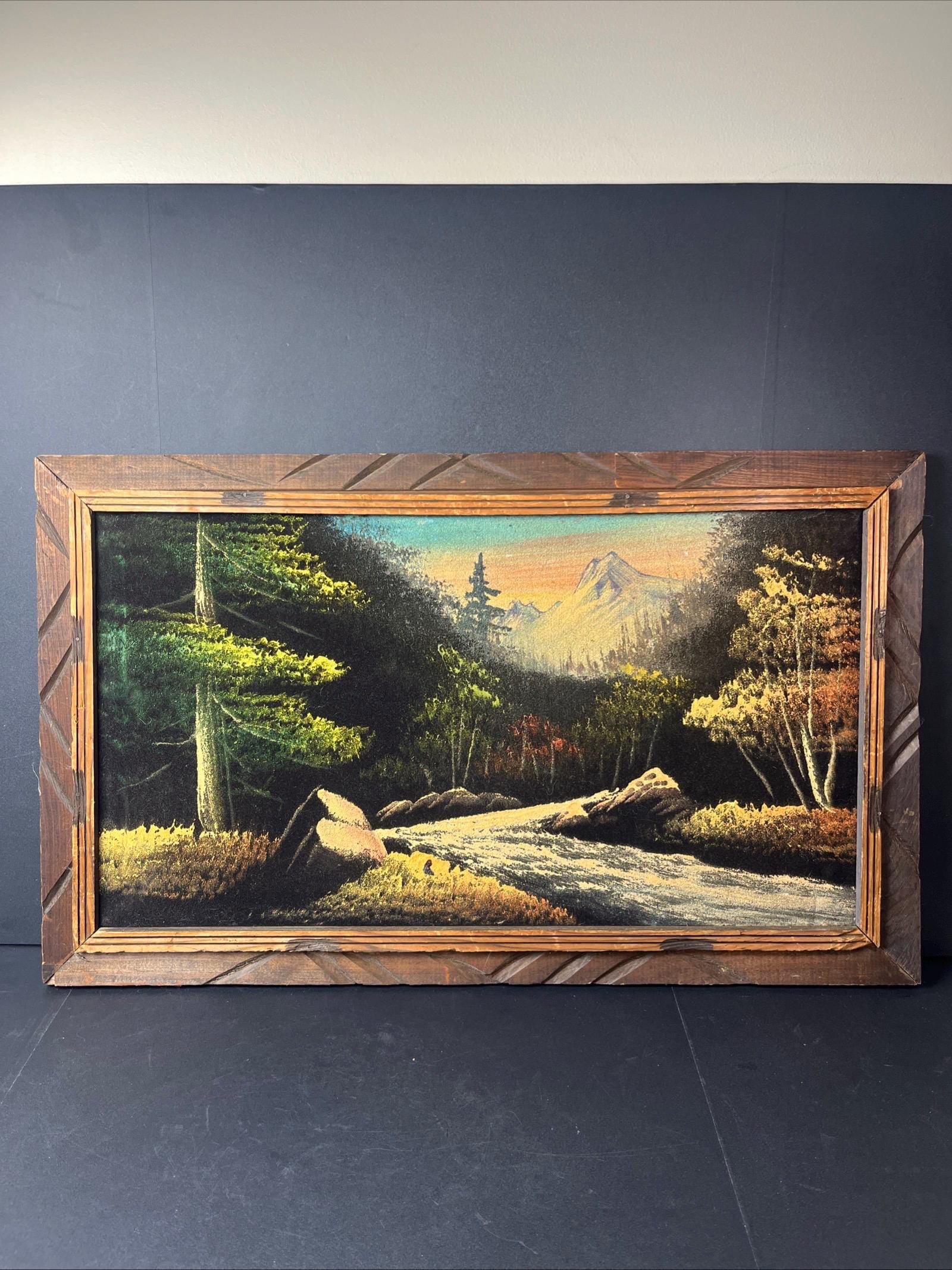 70's velvet painting - Etsy 日本