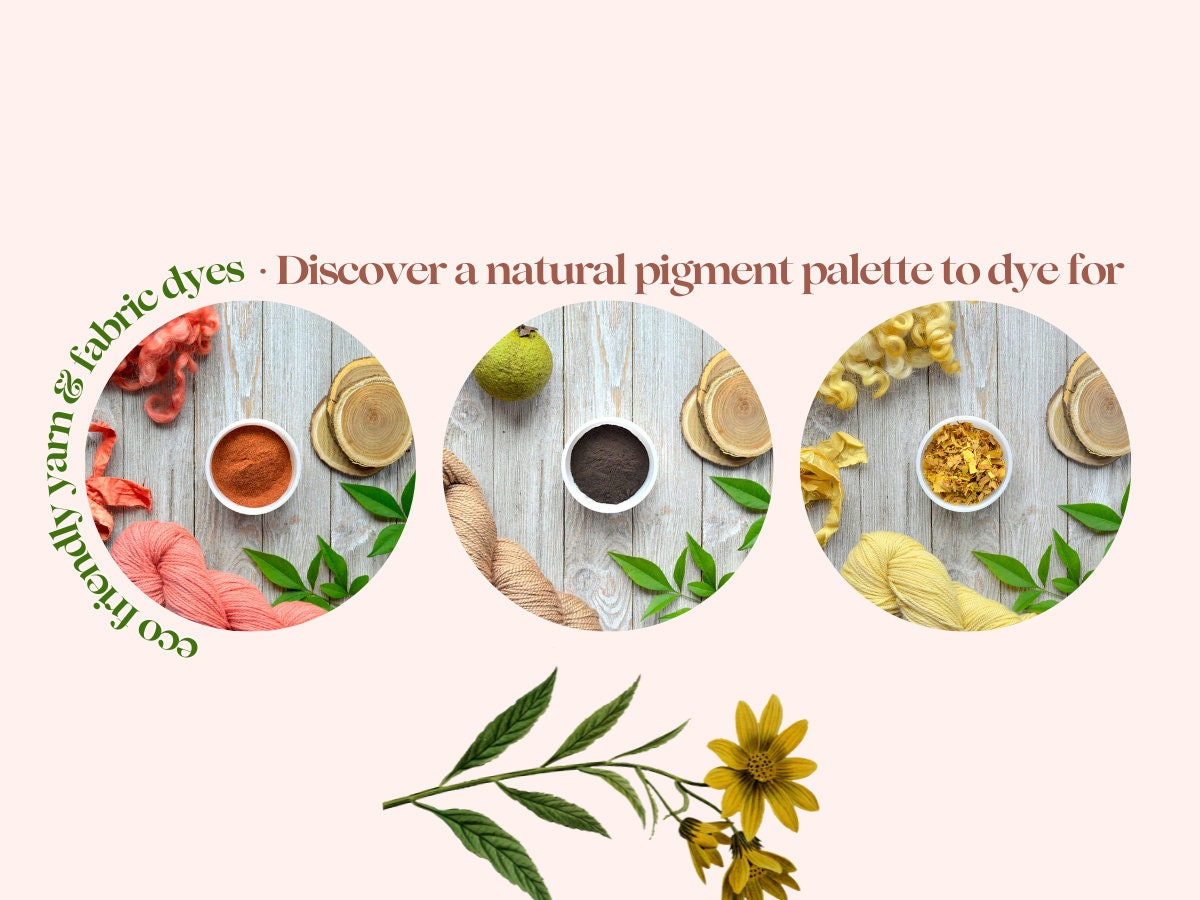 Natural Dye Kit Botanical Dye Kit Eco Dye Kit Beginner Etsy Australia