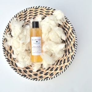 Sheepy Clean Wool Wash & Conditioner 8 oz, All Natural Wool Wash Soap, Raw Wool Wash, Wool Soap, Gentle Knit Soap