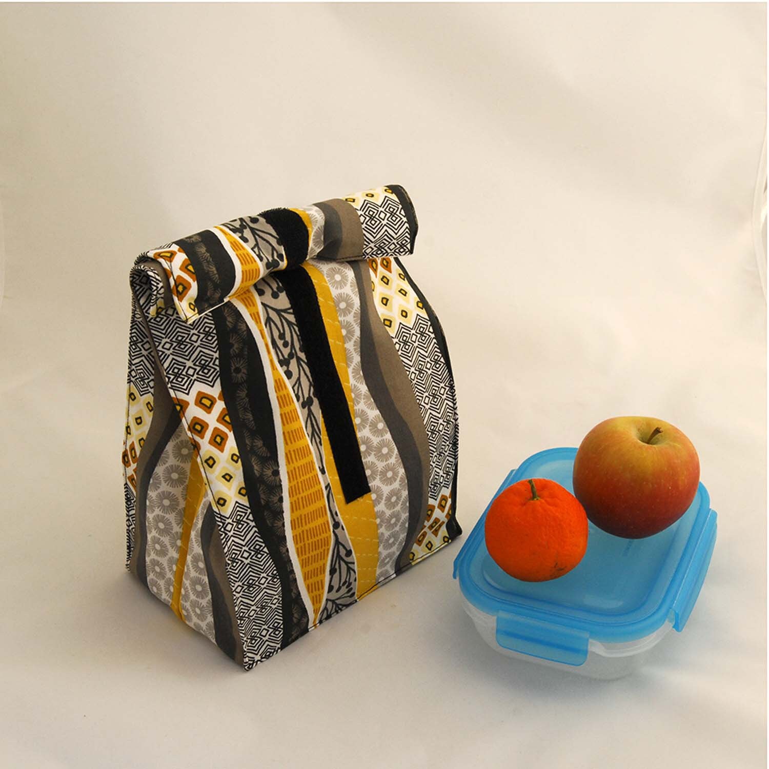 Reusable lunch bag for kids & adults waterproof lining lunch Etsy