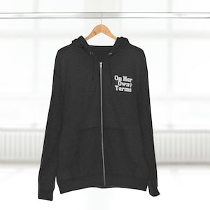 On Her Own Terms | Zip-up Hoodie Sweatshirt