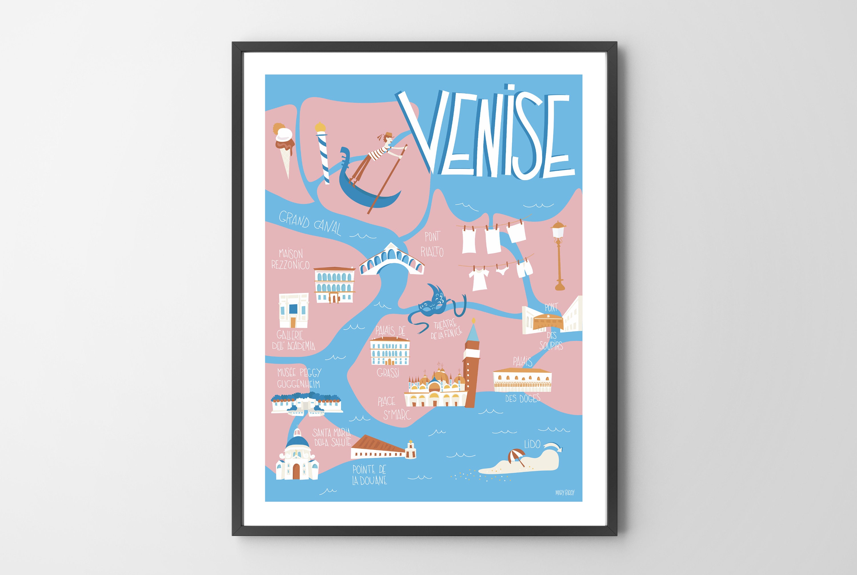 Affiche Venise - Italie