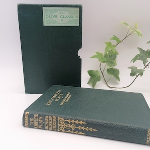 The Olive Classics - Sheridan The Complete Plays. C1930s vintage book from Collins. Soft cover in slipcase.