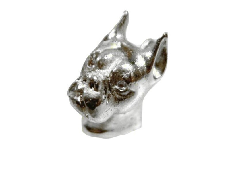 Deutscher Boxer Anhänger Silber 925 Hund Boxerkopf Deutscher Boxer Anhänger Silber 925 Hund Boxerkopf