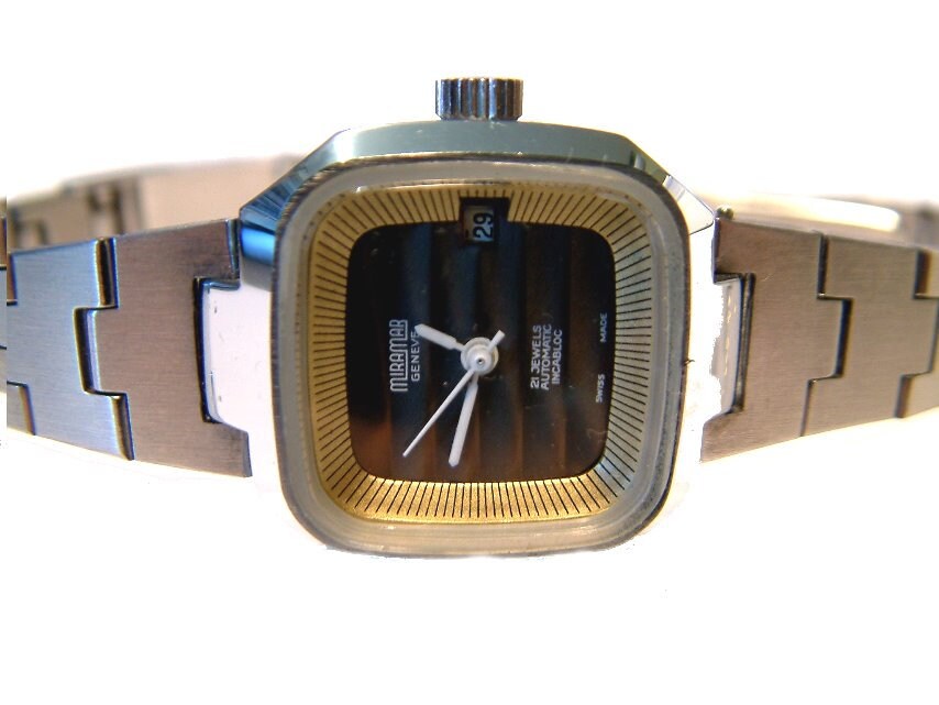 Vintage. Watch Brand Miramar Geneve 70s Ladies Watch Automatic Etsy