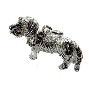 pendant dachshund silver 925 wire-haired  dogs silverpendant