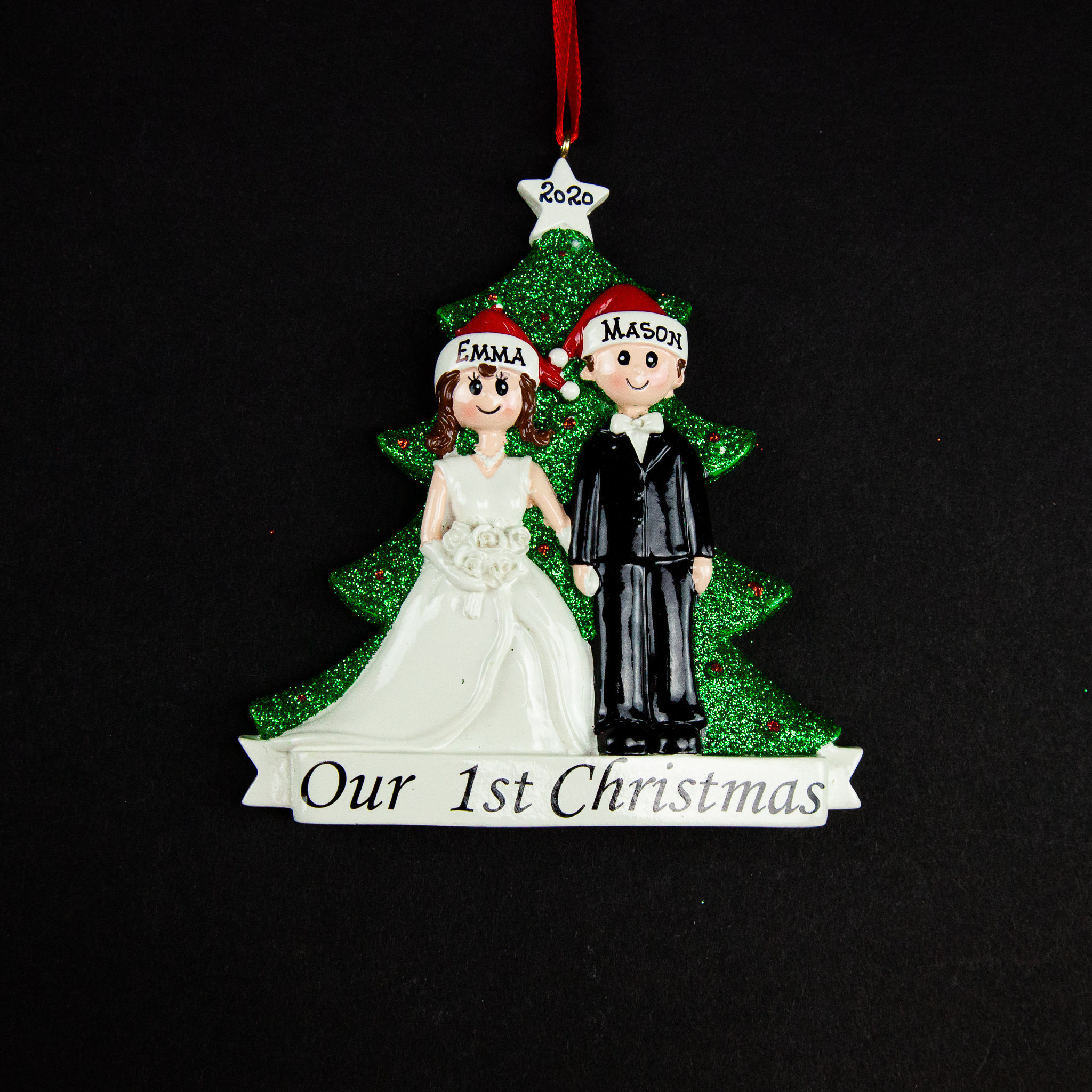 First Christmas Personalized Ornament Married Couple's 1st Etsy Canada