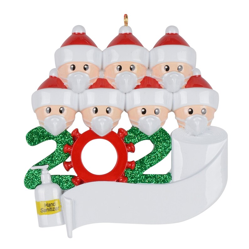 Corona Christmas Ornament 2020 Family Personalized Tree Decor Etsy