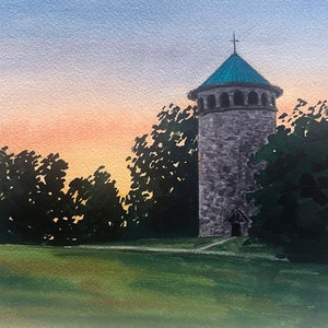Wall Art Print - Rockford Tower in Wilmington, Delaware