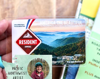 “America The Beautiful” Cover Sticker – eine Passhülle für den National Parks Pass