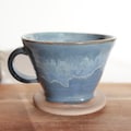 Handcrafted Ceramic Coffee Dripper – Artisan Pour Over Coffee Brewer, Unique Pottery