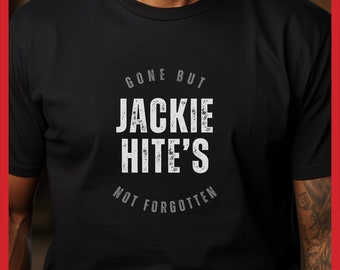 Jackie Hite's Barbeque Gone but Not Forgotten, SC Barbecue Shirt, South Carolina BBQ Tee, Palmetto State T-Shirt Gift
