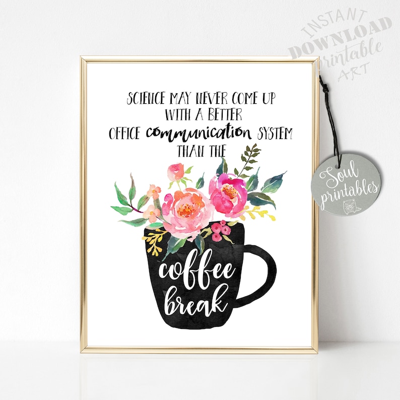 Printable Office decor office printable office decoration Etsy