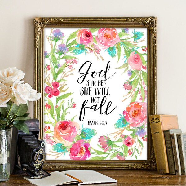 Psalm 46 5 - Etsy