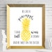 Printable Pineapple Printable Pineapple Quote Be Like a - Etsy Canada