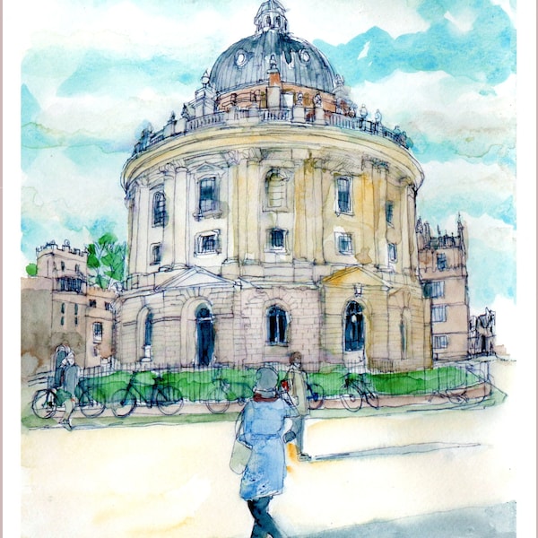 A view of the Radcliffe Camera in Oxford