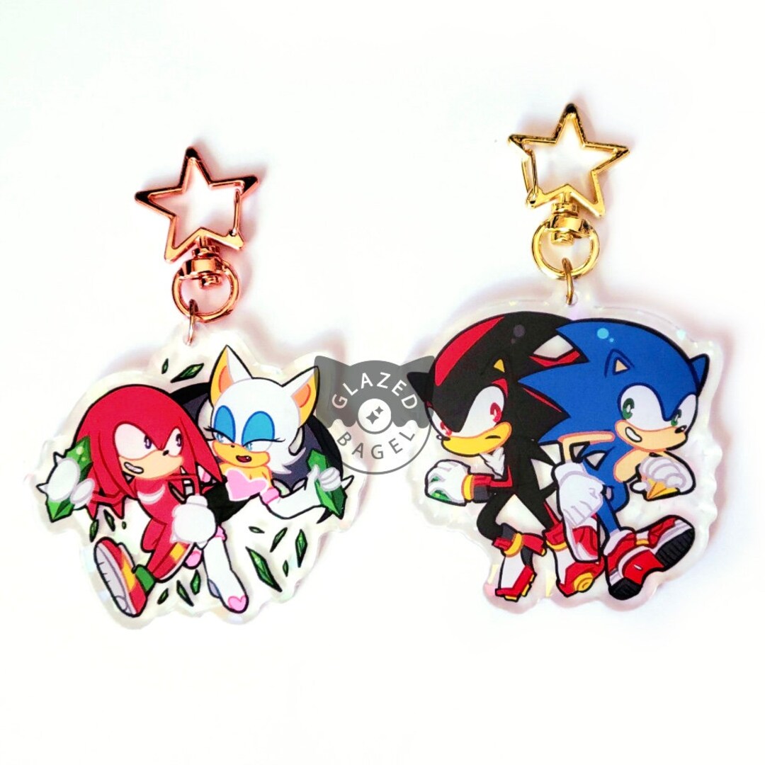 SEGA Sonic Adventure 2 Battle Acrylic Pin Sonic the Hedgehog