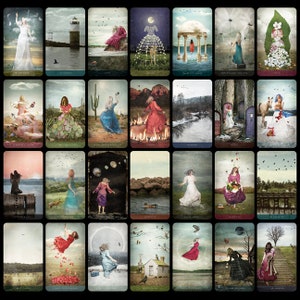 DECK IV Pont auto-réfléchissant | Cartes d'oracle de tarot d'artiste d'art spirituel