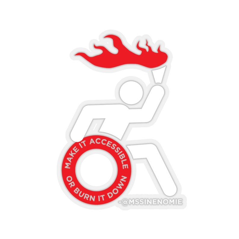 Make it Accessible Kiss-Cut Stickers