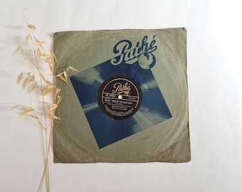 Vintage disque vinyle/Georges Guethary "Quand Un Cow Boy" et ""A Honolulu" 78 tours/chanson française/Pathé/rumba chantée fox chanté 1945
