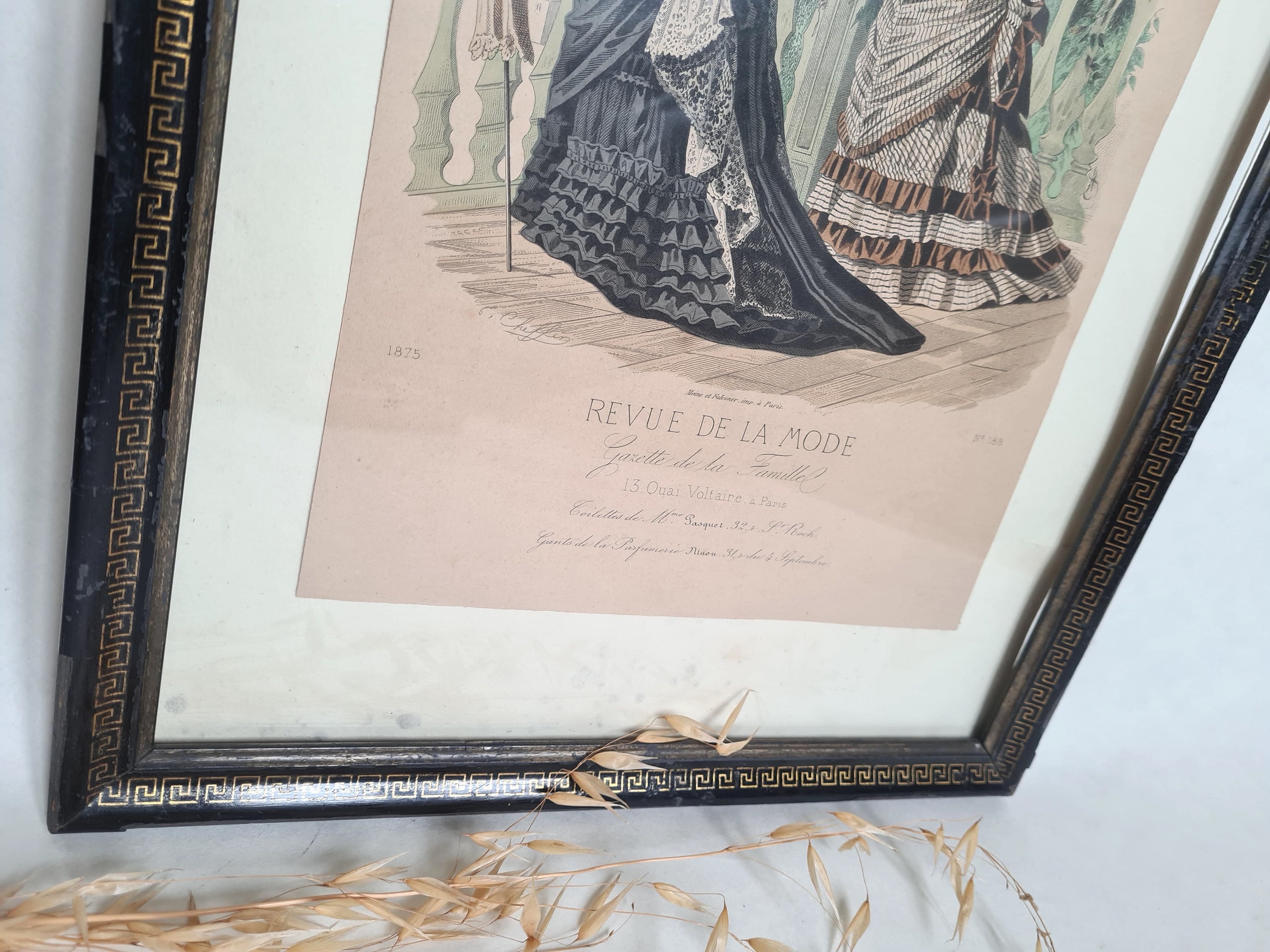 Vintage Revue De La Mode/gazette De La Famille 188/toilet Pasquet