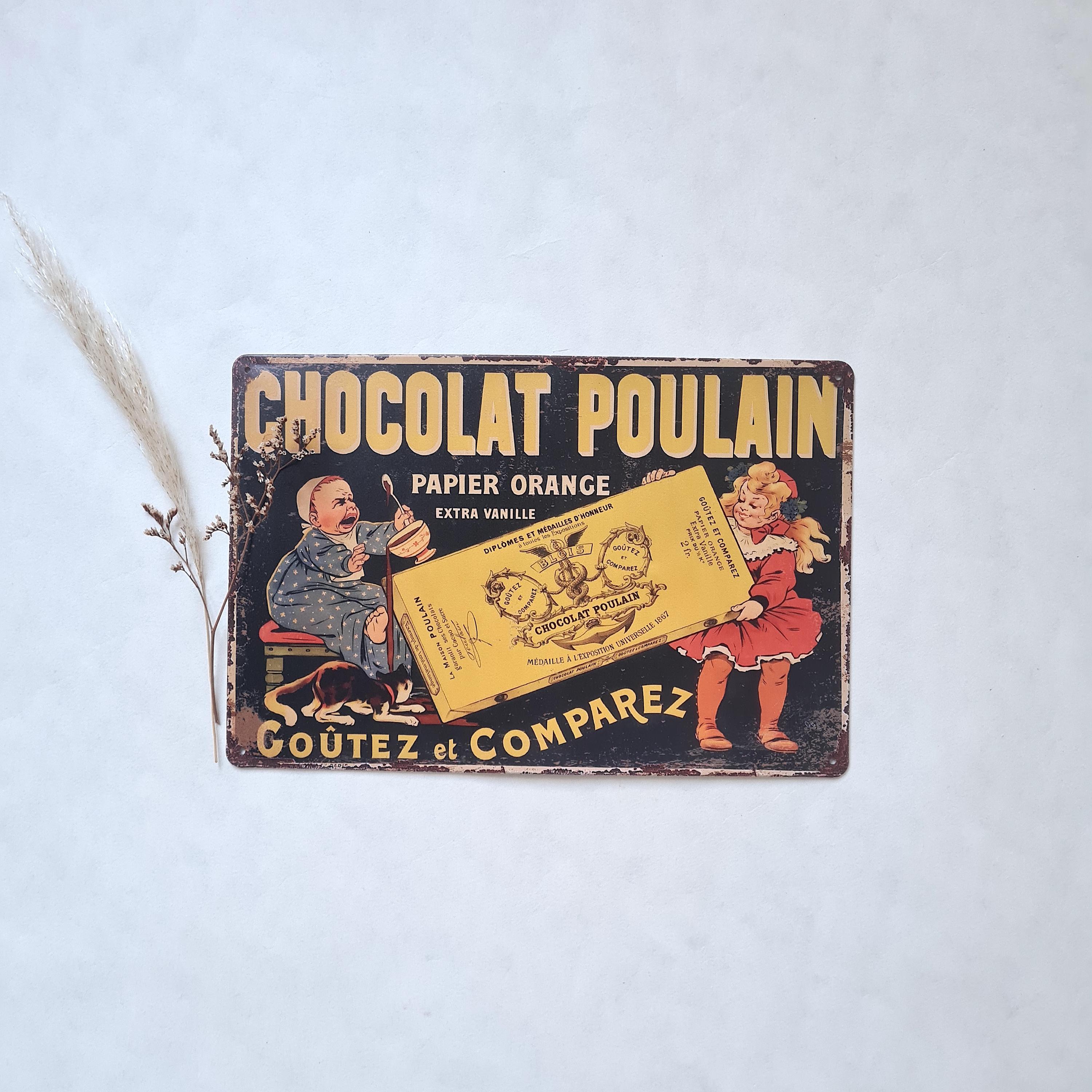Chocolat Poulain ヴィンテージ広告