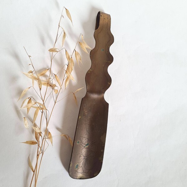 Antique Shoe Horn Etsy