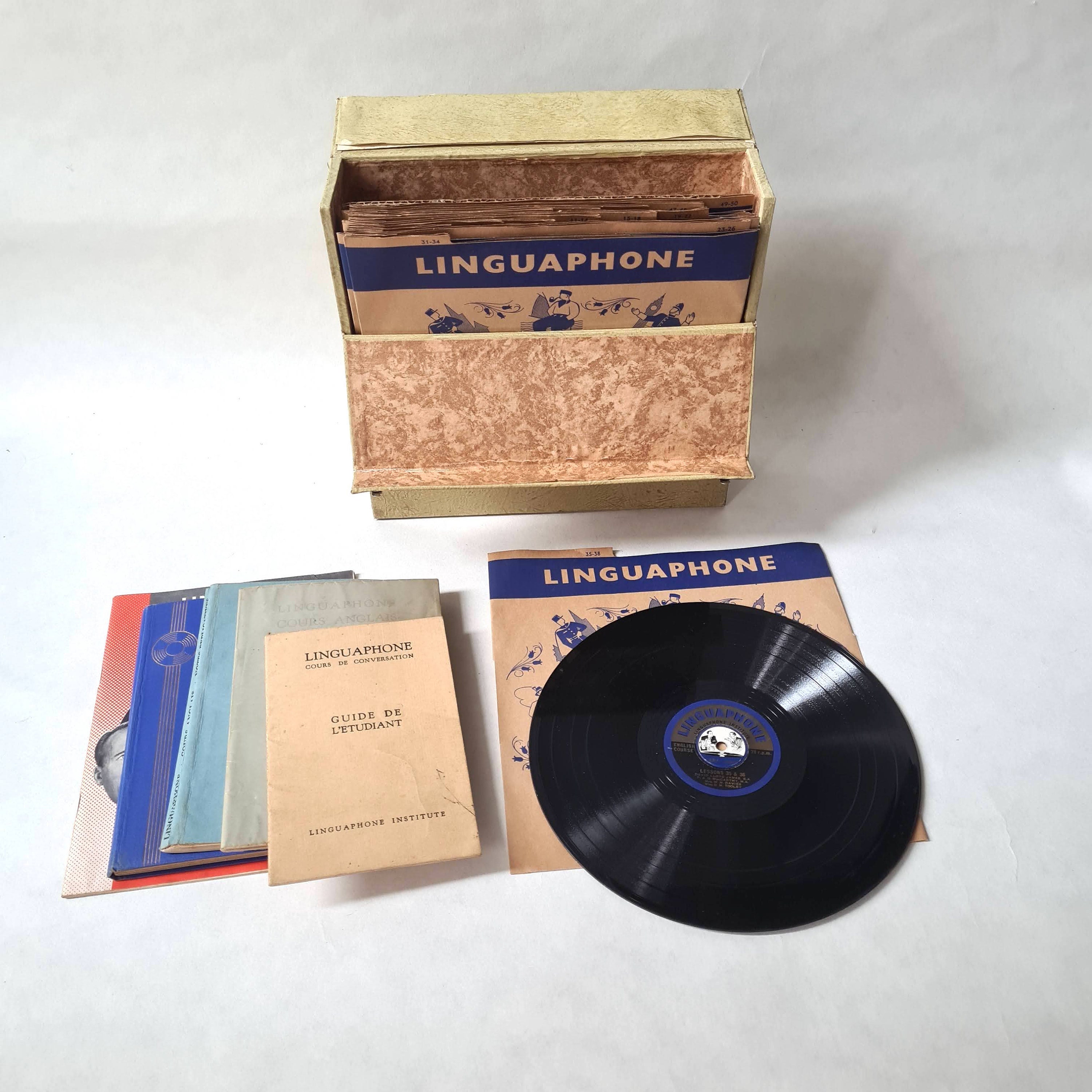 入手不可能！1960年代リンガフォン・ドイツ語　レコード版 入手不可能！1960年代リンガフォン・ドイツ語レコード版