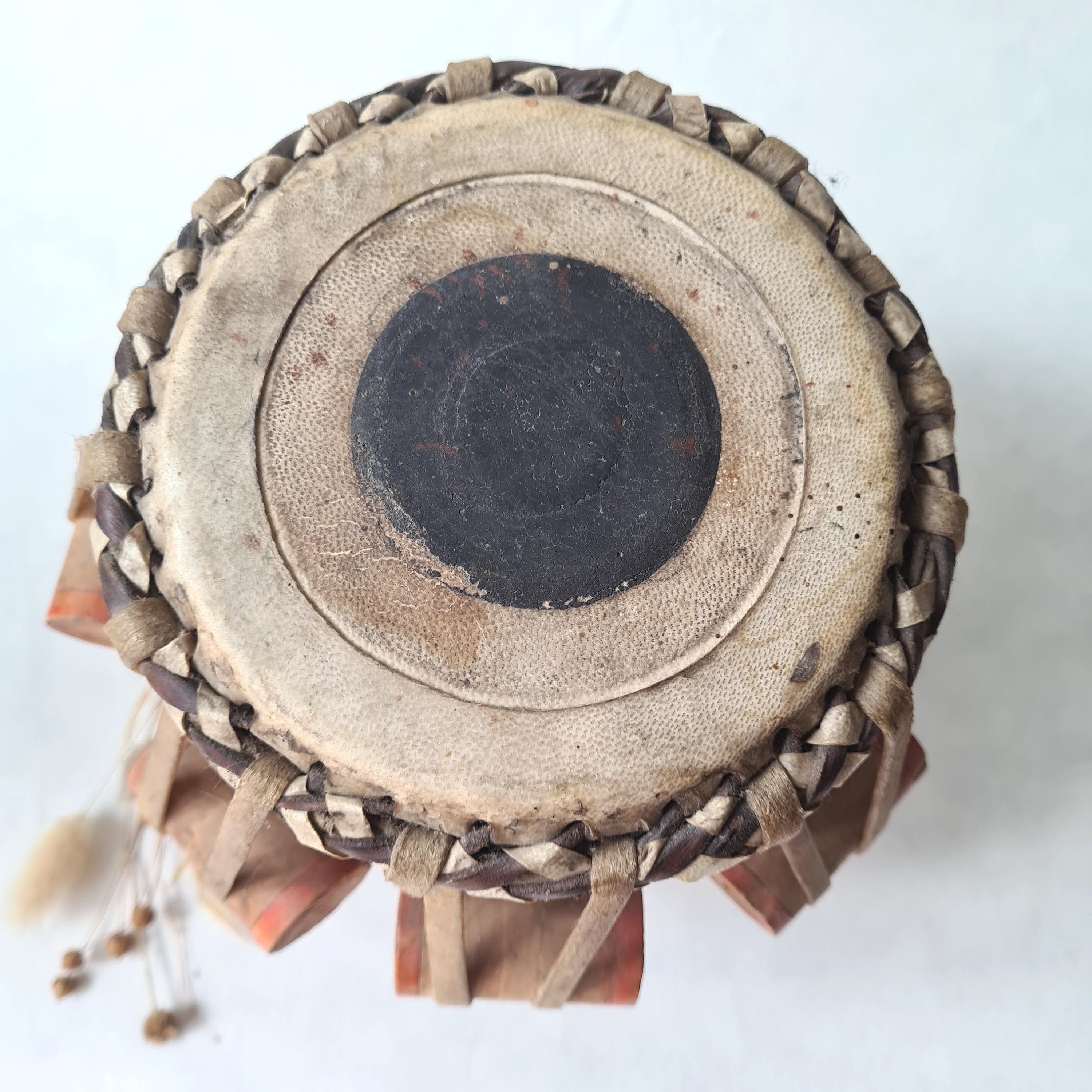 Vintage Tabla Dayan Dahina Drum Instrument Music Percussion/india Indian  Bombay Artisan Handmade Traditional/wooden Leather Suru Shyahi - Etsy