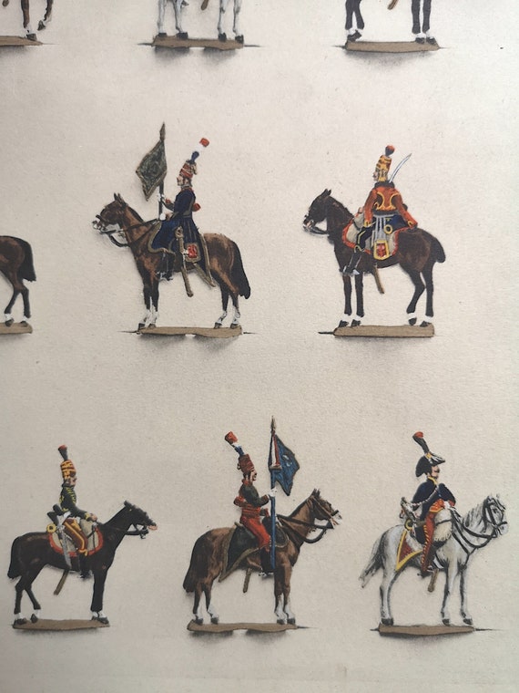 Figurine Hussards Russes Napoléoniens