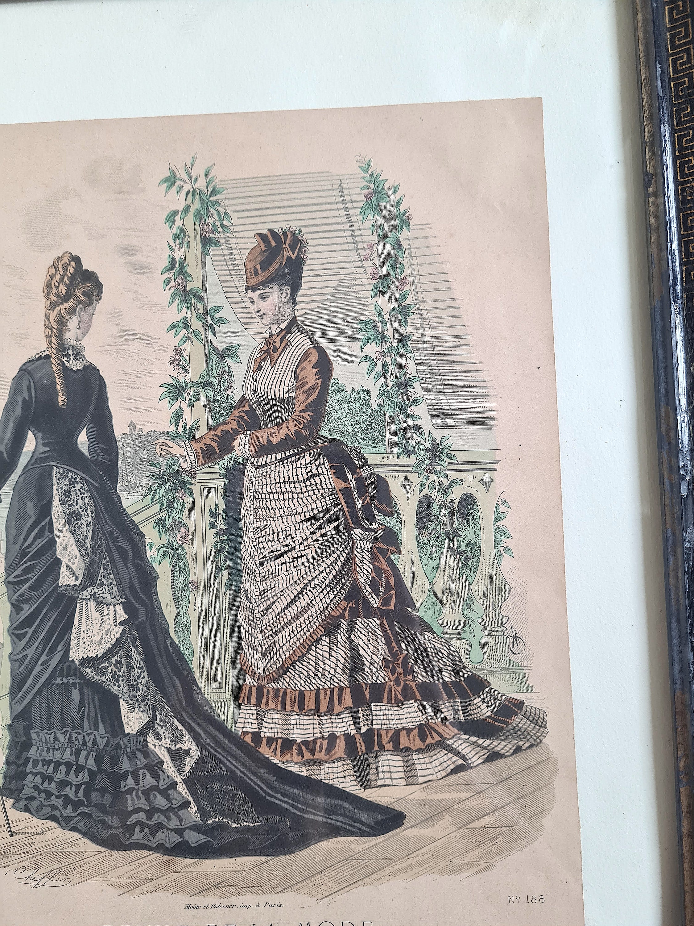 Vintage Revue De La Mode/gazette De La Famille 188/toilet Pasquet