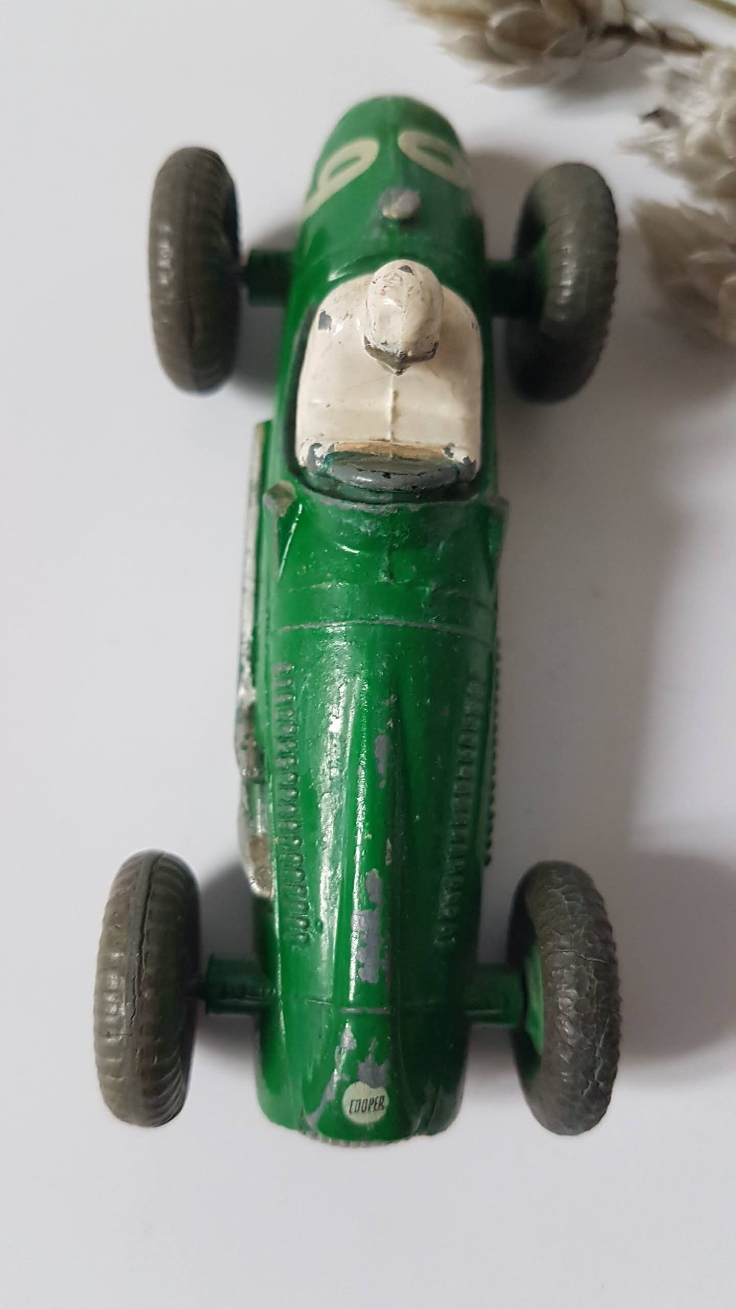 Vintage Dinky Toys Race Car/series 23/miniature Toy/old Vintage Dinky Toys Race Car/series 23/miniature Toy/old