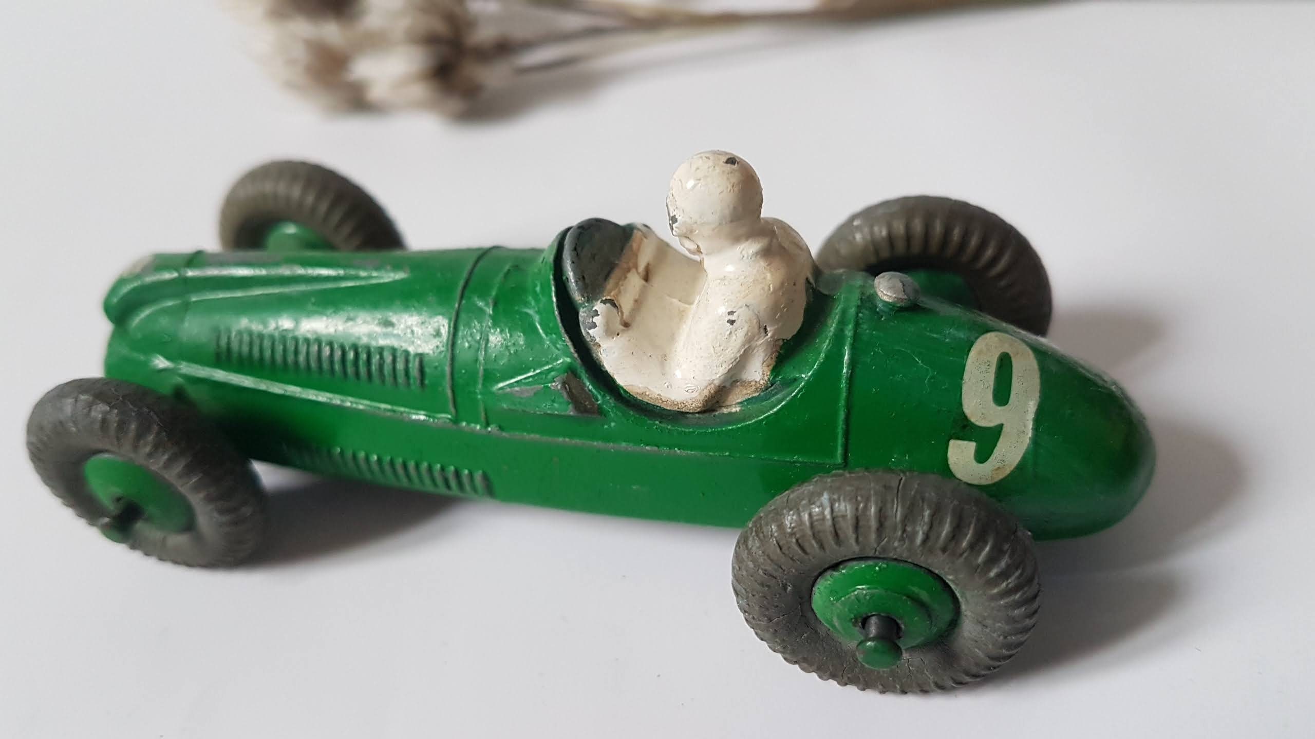 Vintage Dinky Toys Race Car/series 23/miniature Toy/old Vintage Dinky Toys Race Car/series 23/miniature Toy/old